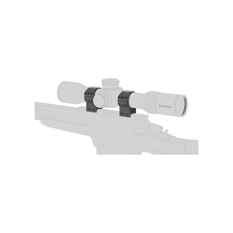 Load image into Gallery viewer, 34mm X-ACCU  Low/Medium/High Profile Picatinny Scope Ring (XASR-3453)
