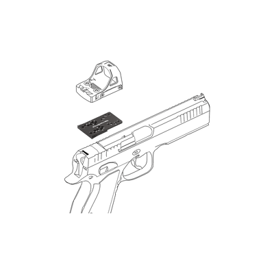 CZ Shadow 2 / SP - 01/ Shadow Universal Adapter - Vector Optics US Online Store