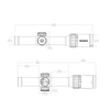 Continental 1 - 10x24i ED Fiber Rifle Scope - Vector Optics US Online Store