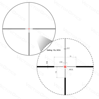 Continental x6 2.5 - 15x56 SFP Fiber Riflescope - Vector Optics US Online Store