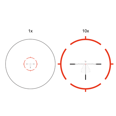 Mountain Hunting Scope | Continental x10 1 - 10x28 ED RAR - C 【704TACTICAL】 - Vector Optics US Online Store