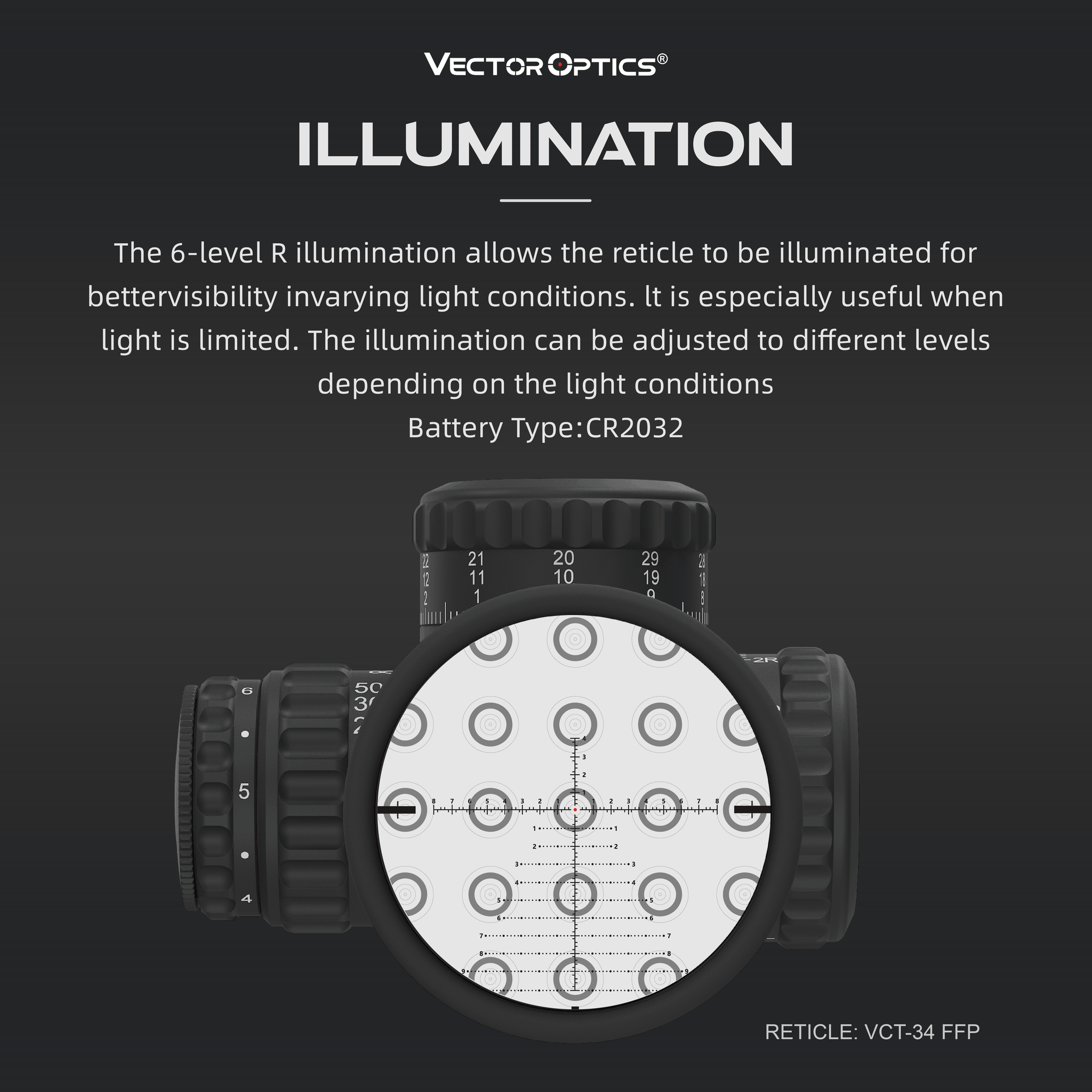 34mm Continental 4-24x56 FFP ILLUMINATION