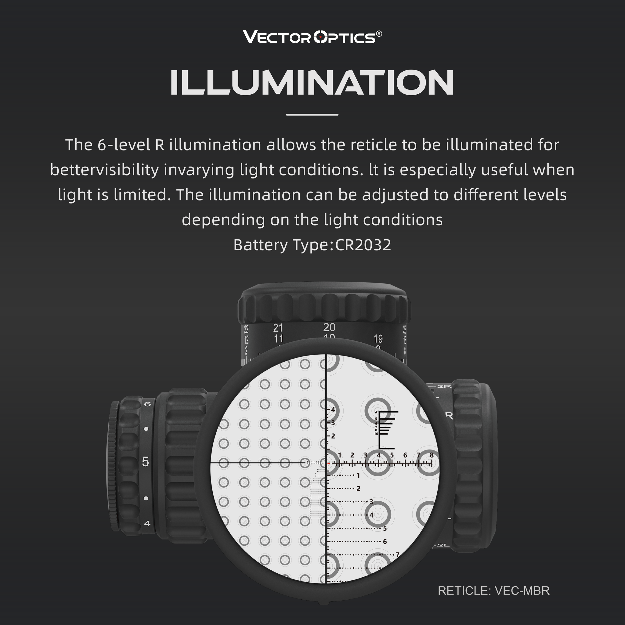 SCFF-41 Continental x6 5-30x56 Long-Range FFP ILLUMINATION
