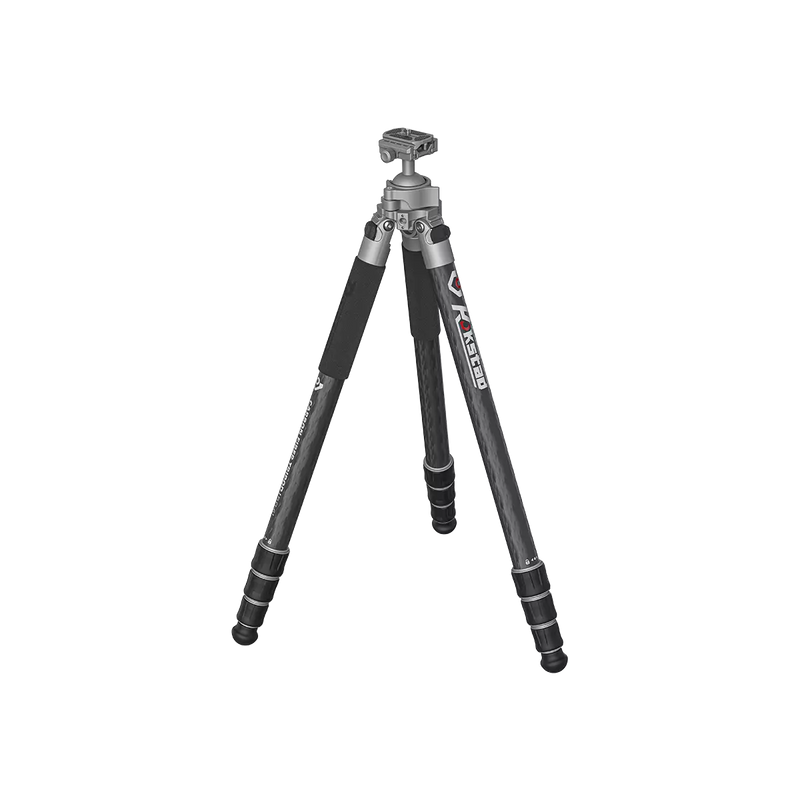 Load image into Gallery viewer, RoKstad FLC Carbon Fiber Ground Tripod with Integraded Ball Head (FLCI-G1)
