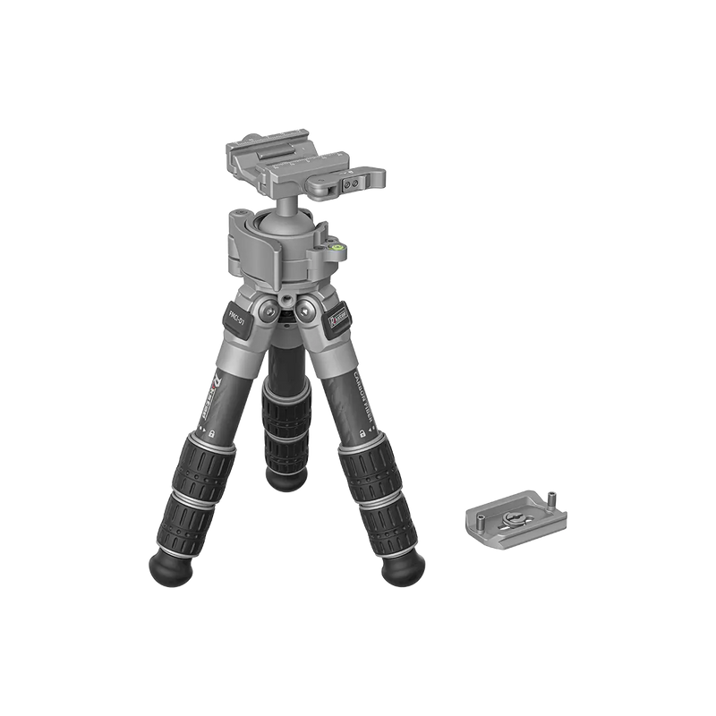 Load image into Gallery viewer, RokStad FMA Carbon Fiber Desktop Tripod with Integrated Ball Head (FMCI-D1)
