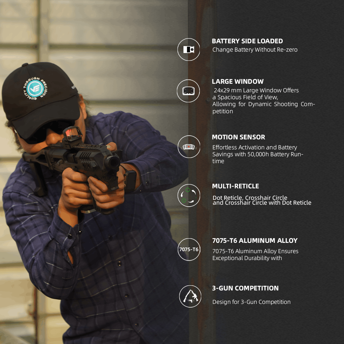 Frenzy F3 1x26x32 6MOA Green Dot DESIGNS