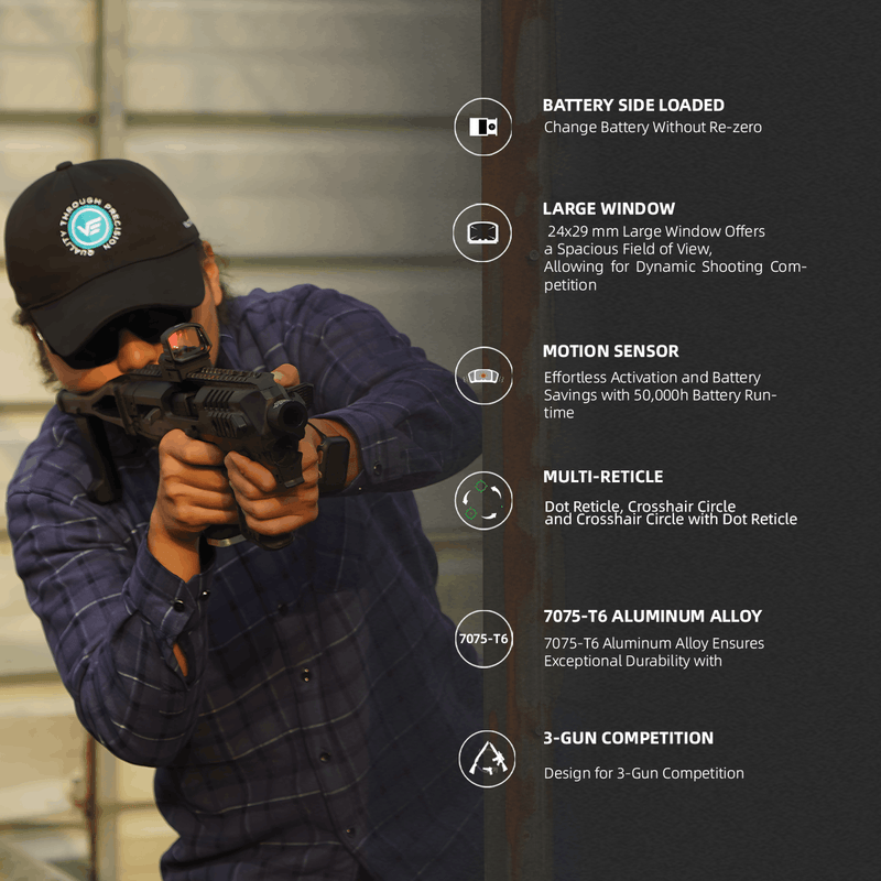 Load image into Gallery viewer, Frenzy F3 1x26x32 6MOA Green Dot DESIGNS
