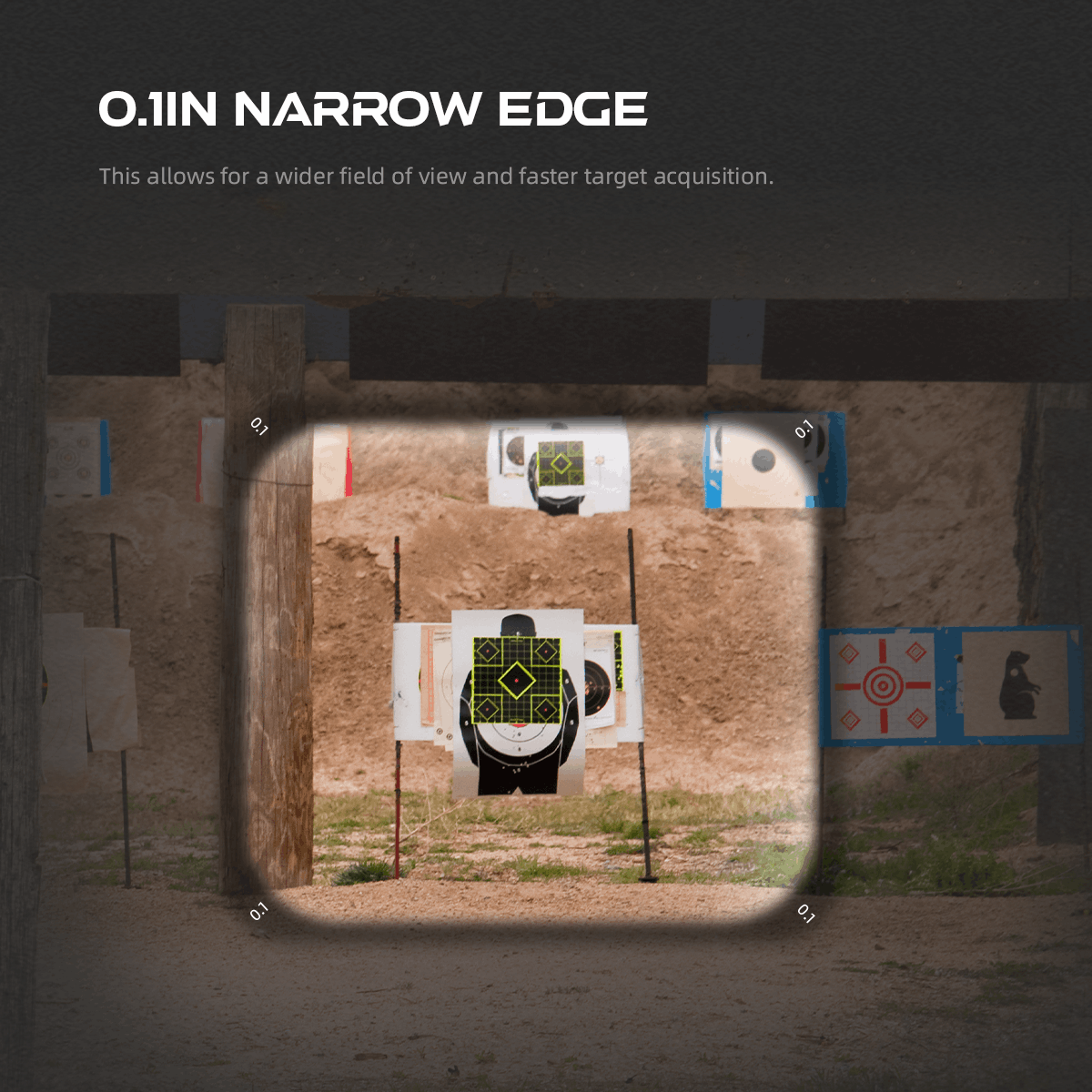 Multi-Reticle | Frenzy FA 18x22 Enclosed MRT Red Dot Sight (SCRD-M75) | VOD