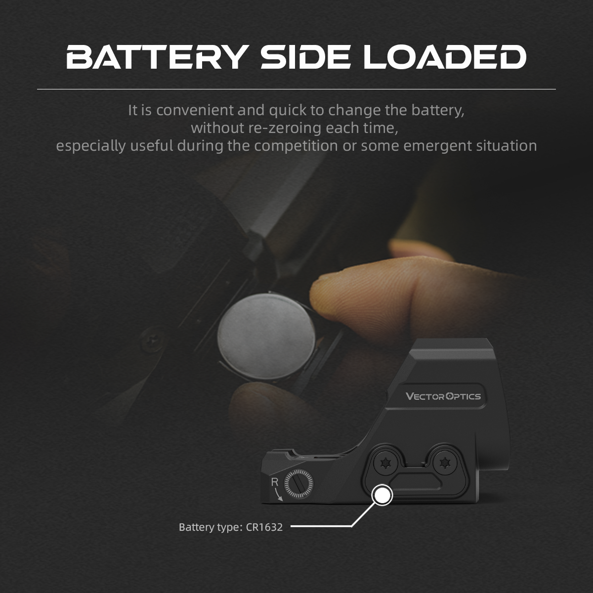 Frenzy FLEX 1x24x29 Green Dot BATTERY SIDE LOADED