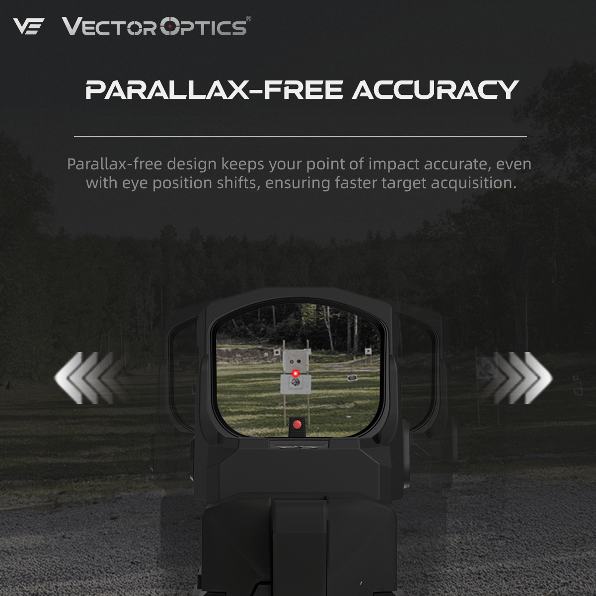 Vector Optics Frenzy FLEX 1x24x29 PARALLAX FREE