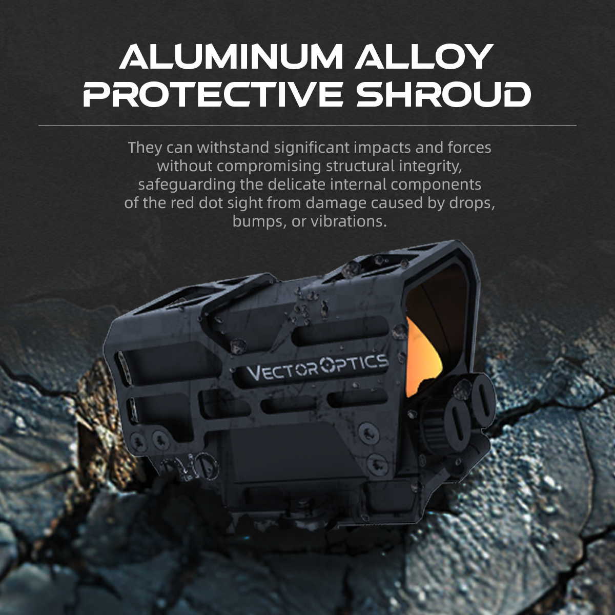 Large Window | Frenzy Plus 1x31x26 3MOA Red Dot Sight (SCRD-67) | for Rifle & PCC