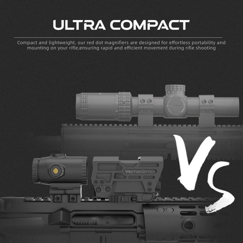 Load image into Gallery viewer, Frenzy Plus 1x31x26 SOL Solar Power Red Dot + Paragon 3x18 Magnifier Mini Ultra Compact

