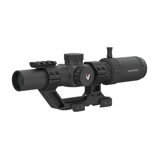 S6 1-6×24 LPVO SFP Rifle Scope with 1-Piece Extreme-High Picatinny AR Mount Kit (OPSL122)