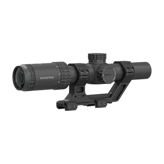 S6 1-6×24 LPVO SFP Rifle Scope with 1-Piece Extreme-High Picatinny AR Mount Kit (OPSL122)
