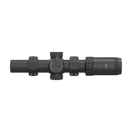 S6 1-6×24 LPVO SFP Rifle Scope with 1-Piece Extreme-High Picatinny AR Mount Kit (OPSL122)