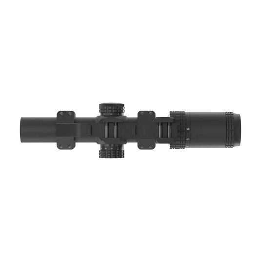 S6 1-6×24 LPVO SFP Rifle Scope with 1-Piece Extreme-High Picatinny AR Mount Kit (OPSL122)