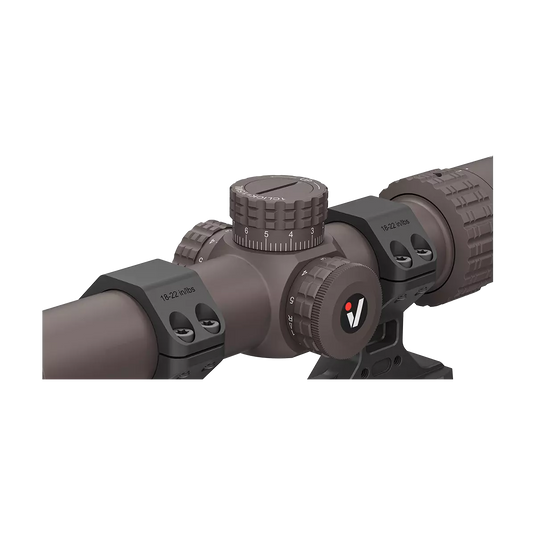 S6 1–6x24 LPVO SFP Burnt Brown Rifle Scope with 1-Piece High Picatinny AR Mount (OPSL123)