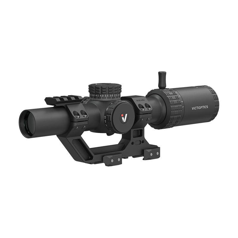 Load image into Gallery viewer, 1-10x24 Rifle Scope w/ High Picatinny Mount | SFP, Low Power Variable Optic for AR Platform (OPSL137)
