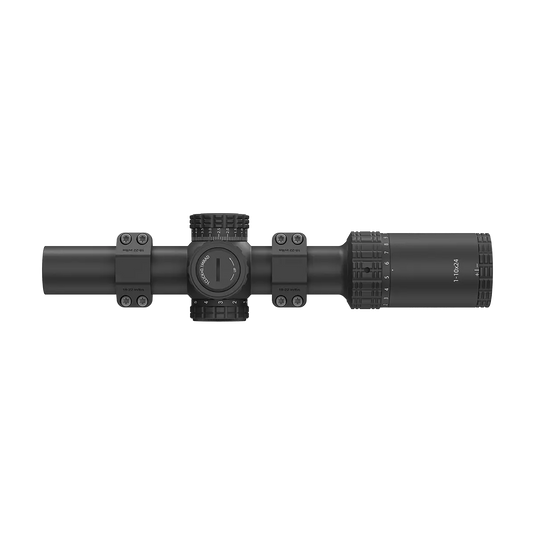 1-10x24 Rifle Scope w/ High Picatinny Mount | SFP, Low Power Variable Optic for AR Platform (OPSL137)