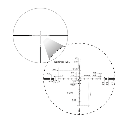 Orion Pro Max 6 - 24x50 MIL HD FFP Rifle Scope (SCFF - 61) - Vector Optics US Online Store