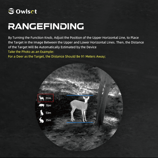 OwlSet ARGON ES 1.2X10 Rangefinding