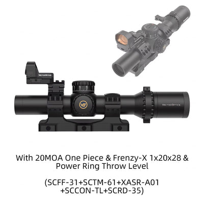 34mm Continental 1 - 6x28 FFP LPVO - Vector Optics US Online Store