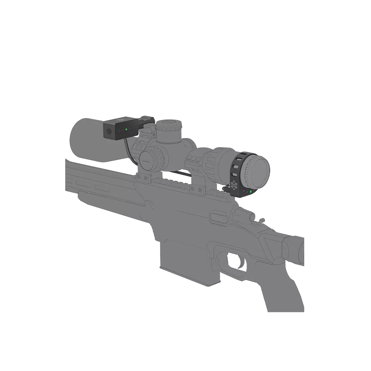 Electronic Scope Level with Dual-Indicator ACD System (SCACD-28)