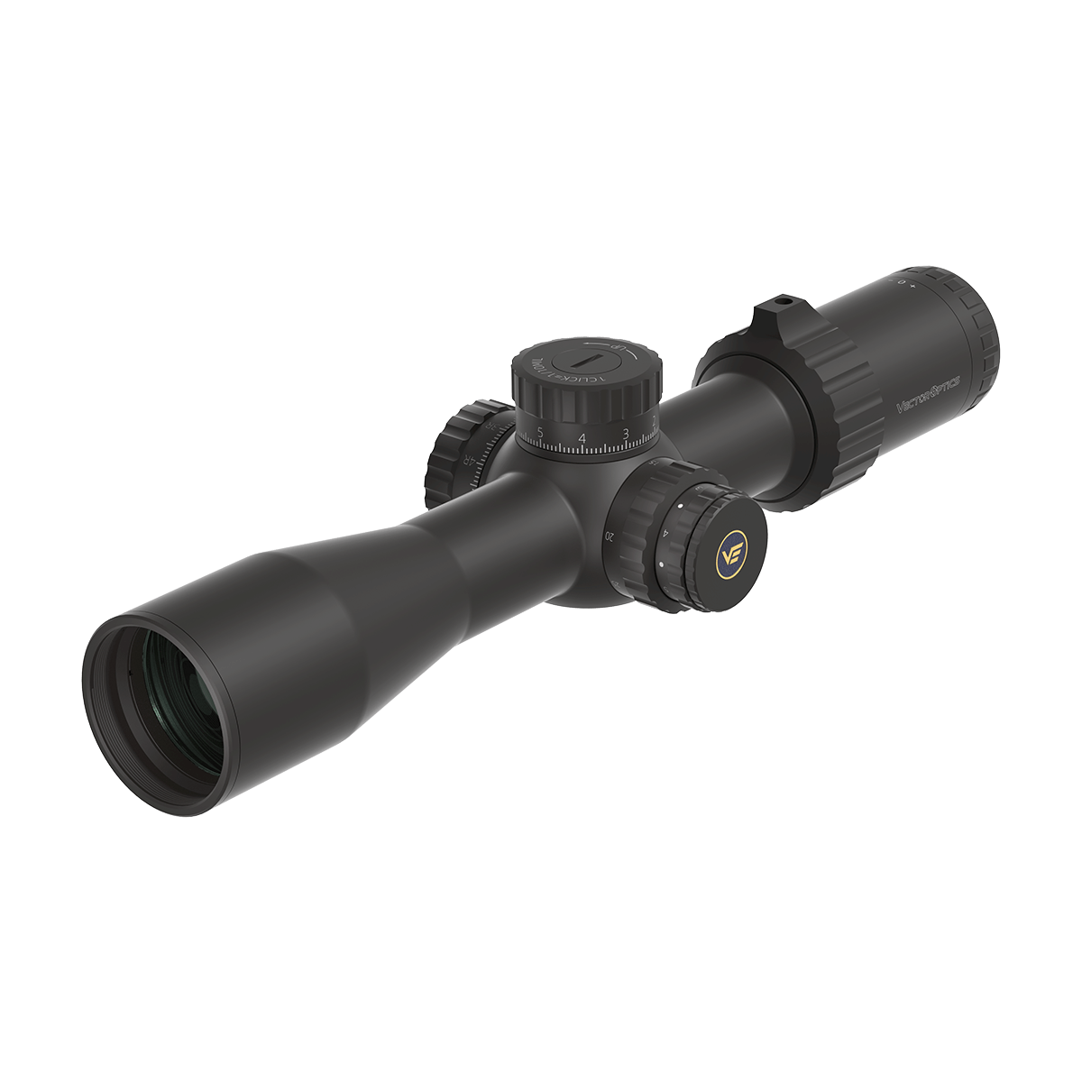 Mid-Long Range Target Shooting | Tauron 4-16x44 HD MIL FFP Rifle Scope (SCFF-45)