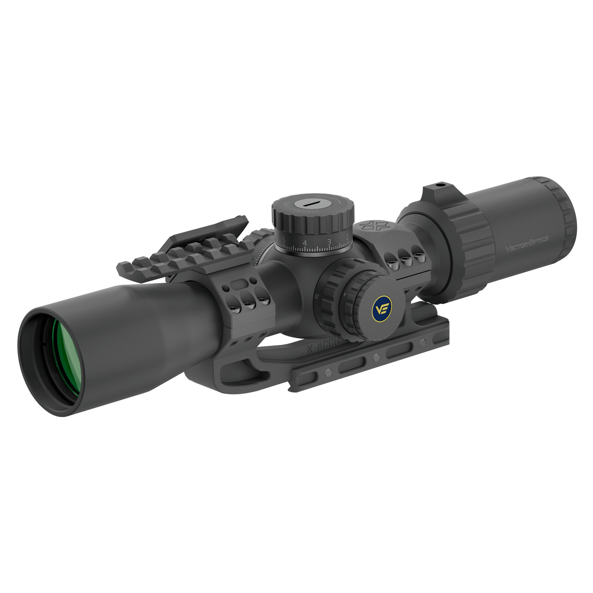 Mid-Long Range Target Shooting | Tauron 4-16x44 HD MIL FFP Rifle Scope (SCFF-45)