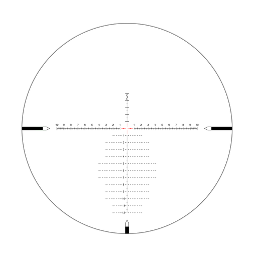 Tauron 4-16x44 HD MIL FFP Rifle Scope (SCFF-45)