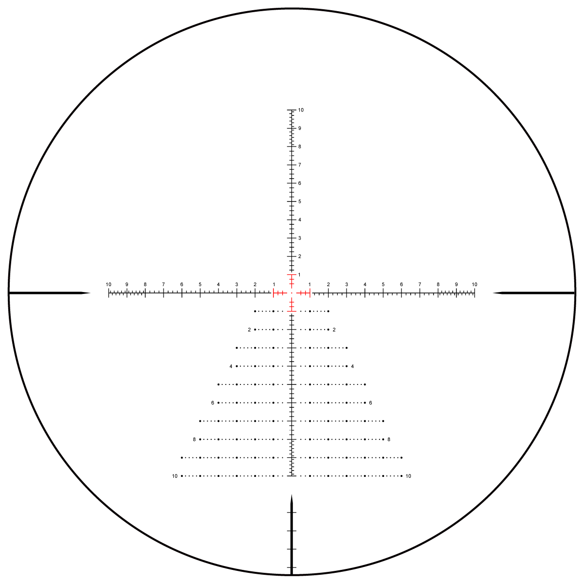 Tauron 5-25x56 HD MIL FFP Rifle Scope PRS | Christmas Tree Reticle (SCFF-71)