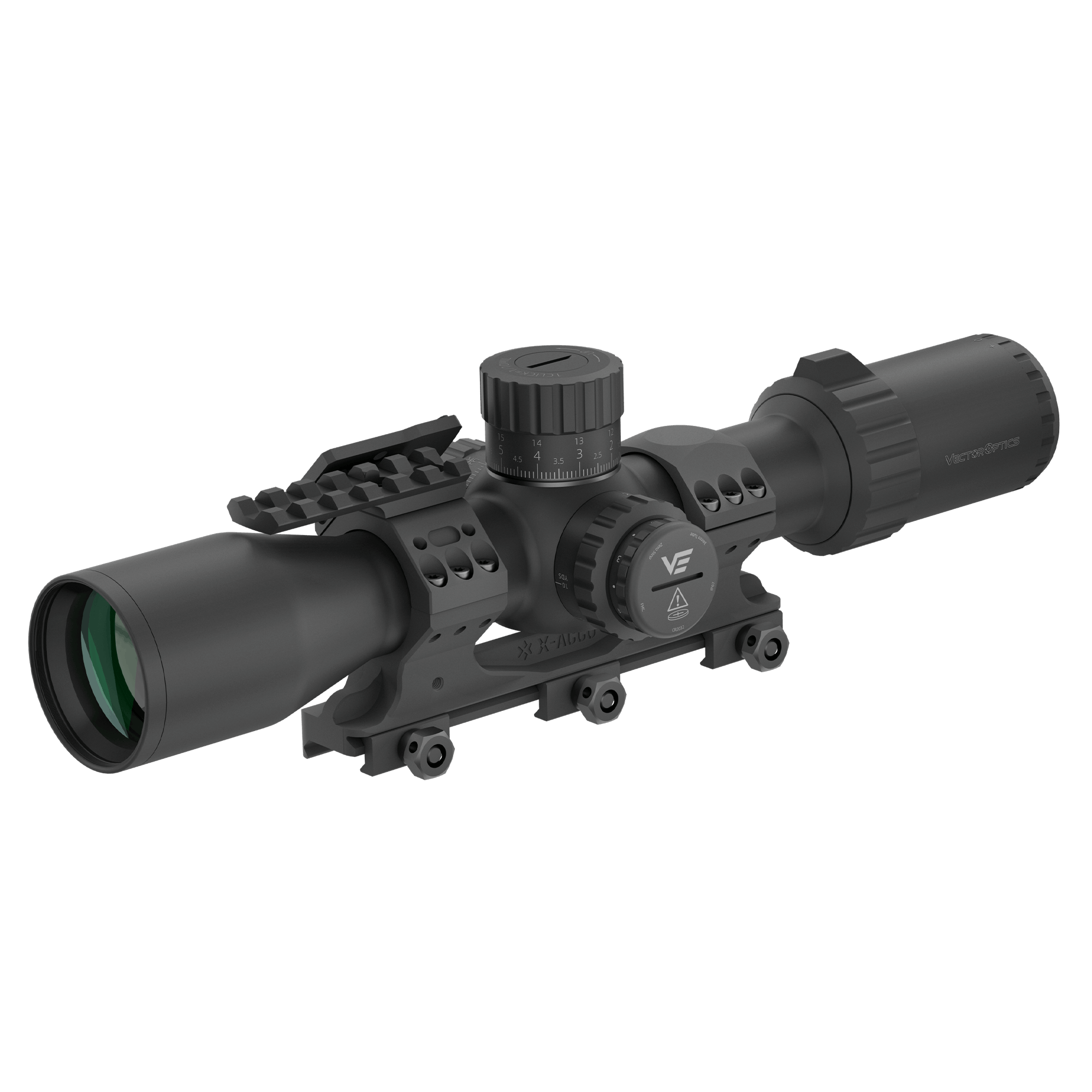 Target Shooting | Tauron 4-16x44 HD MIL MPVO FFP Rifle Scope (SCFF-79)