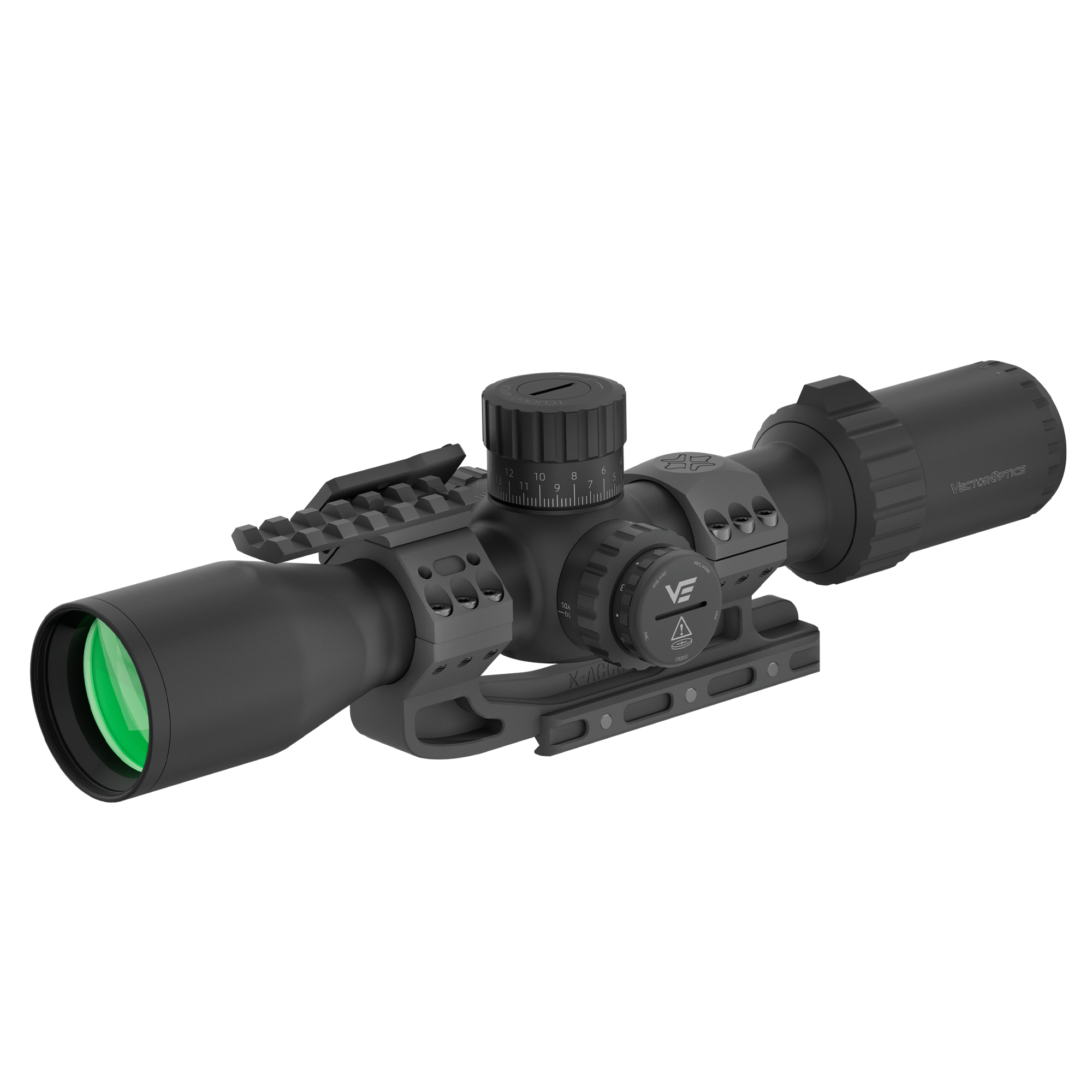 Target Shooting | Tauron 4-16x44 HD MOA FFP MPVO Rifle Scope (SCFF-80)