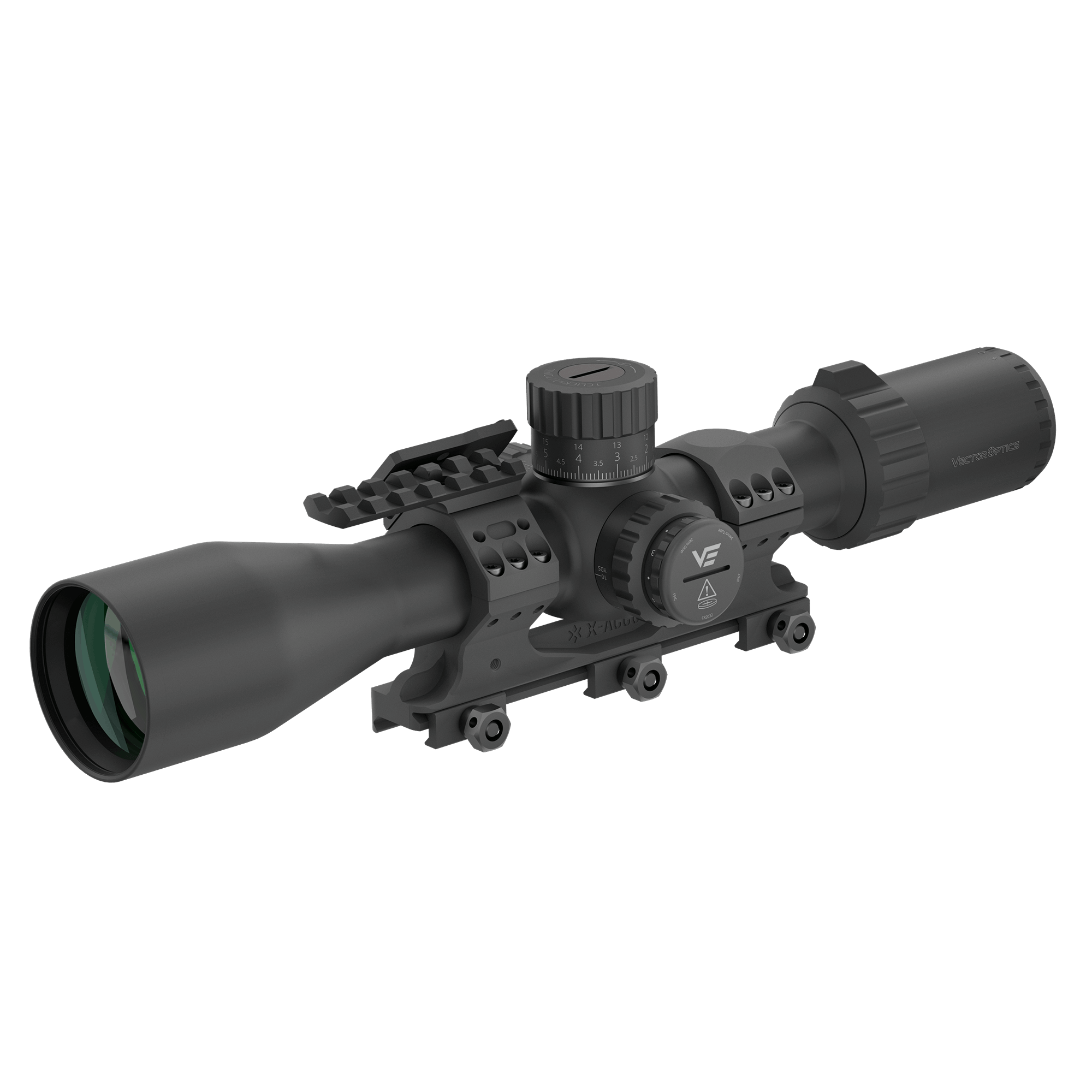 PRS | Tauron 6-24x50 HD MIL FFP HPVO Rifle Scope (SCFF-81) | Long-Range