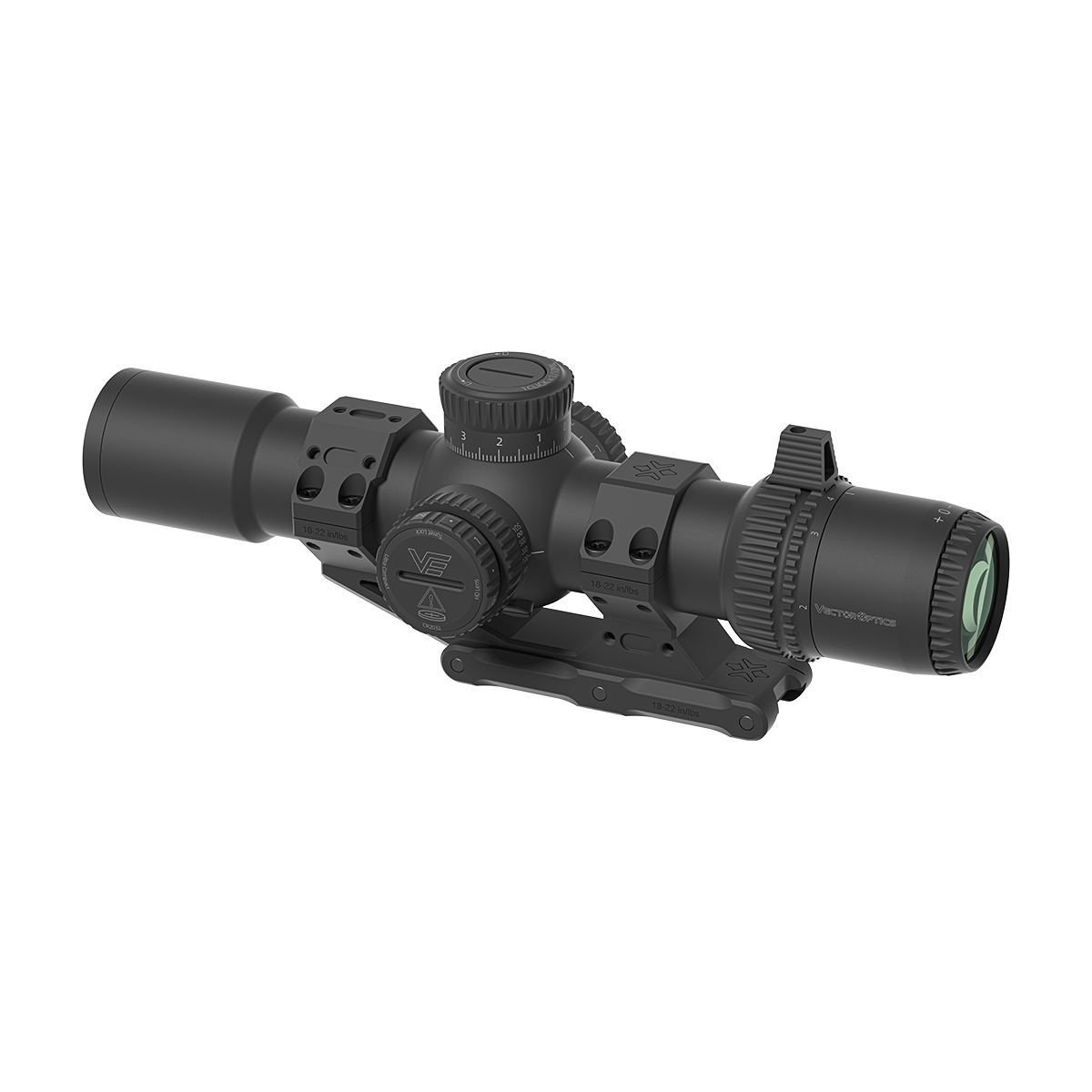 For AR-15 | Veyron GenII 2-10x32 HD CTR MPVO Rifle Scope (SCFF-83) | Target Shooting & Varmint Hunting