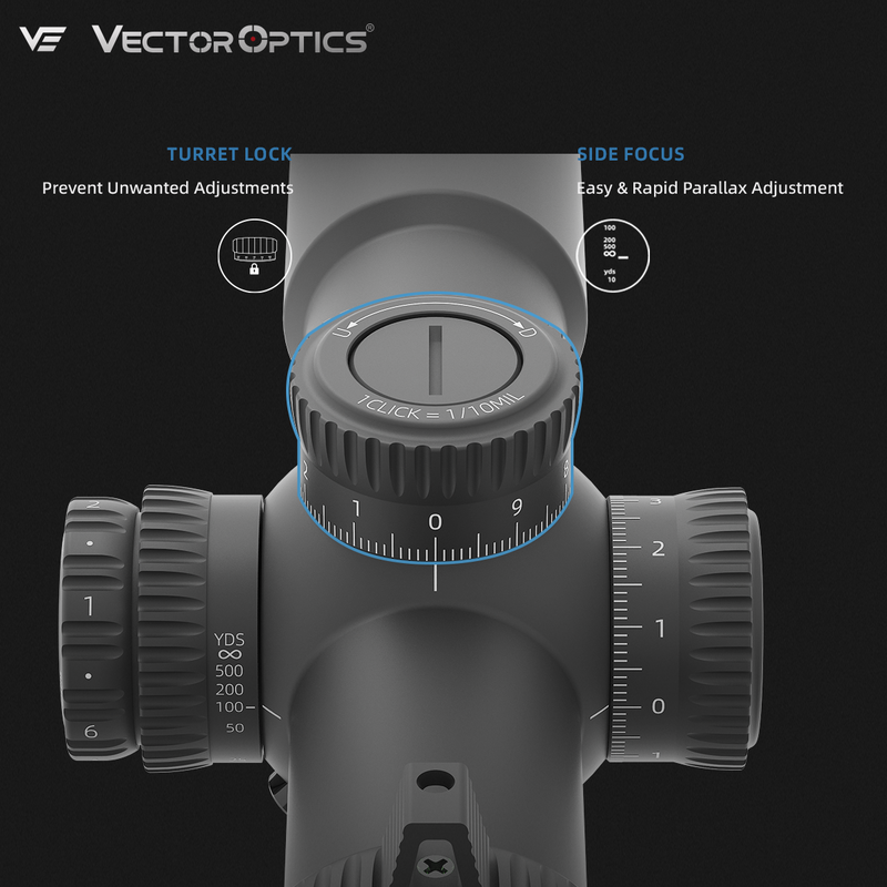 Load image into Gallery viewer, For AR-15 | Veyron GenII 2-10x32 HD CTR MPVO Rifle Scope (SCFF-83) | Target Shooting &amp; Varmint Hunting
