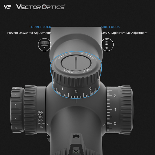 For AR-15 | Veyron GenII 2-10x32 HD CTR MPVO Rifle Scope (SCFF-83) | Target Shooting & Varmint Hunting