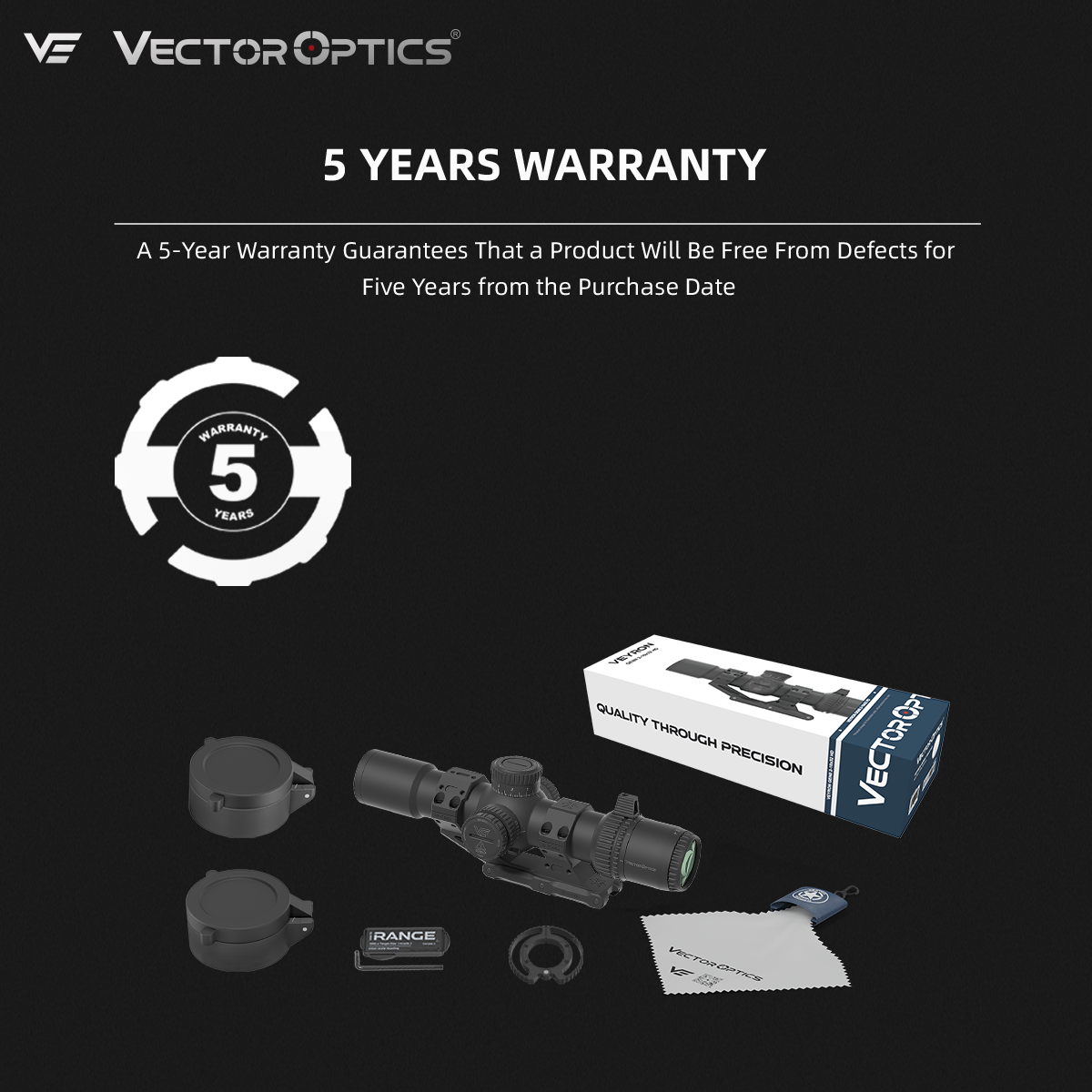 For AR-15 | Veyron GenII 2-10x32 HD CTR MPVO Rifle Scope (SCFF-83) | Target Shooting & Varmint Hunting