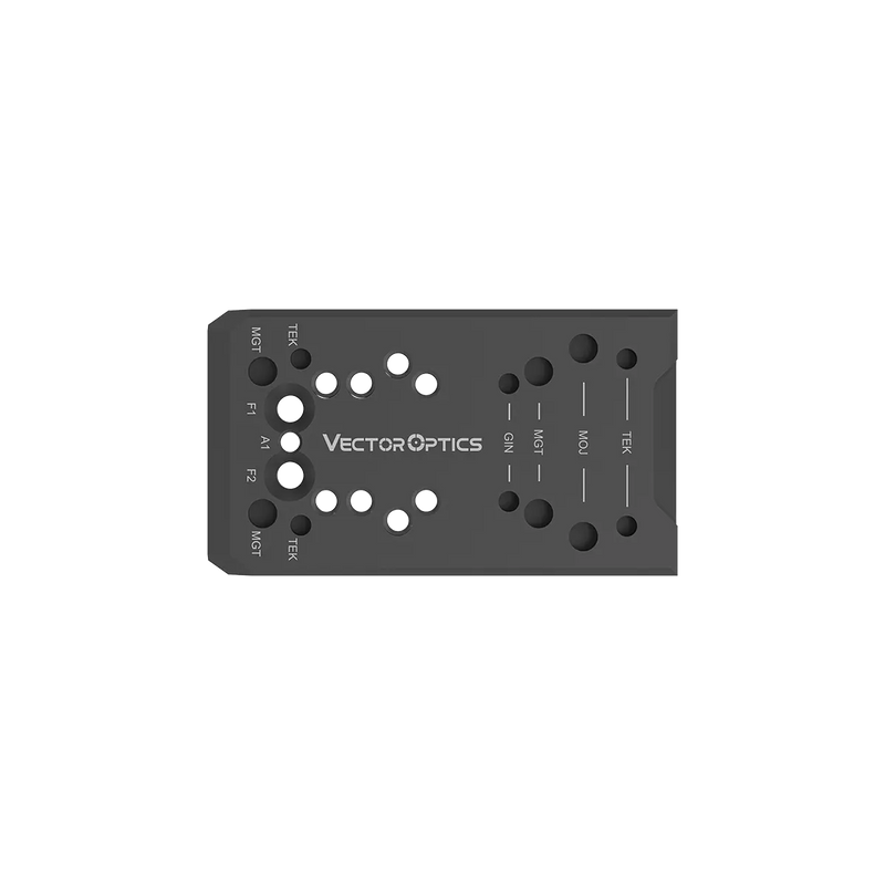 Load image into Gallery viewer, 4-in-1 MOJ / MGT / TEK / GIN Footprint Universal Dovetail Adapter Mount for Glock® (SCFRM-GK11)
