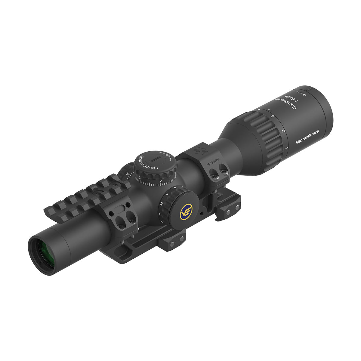 1-6× LPVO | Continental 1-6x24i Fiber LPVO SFP IPSC Rifle Scope (SCOC-44) | IPSC Rifle