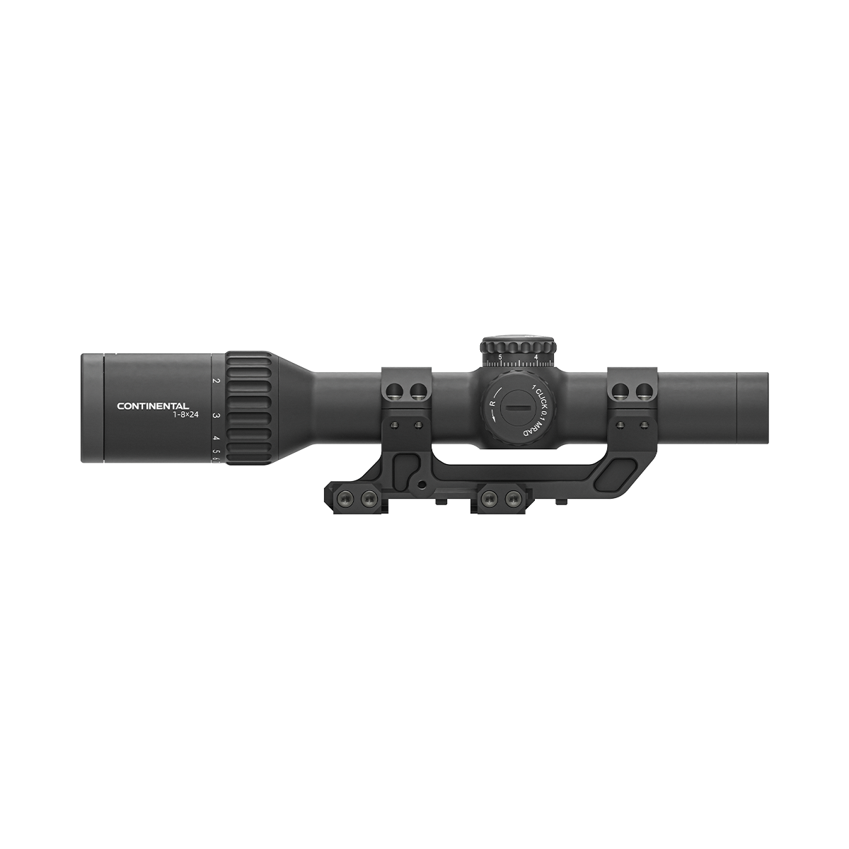 1-8x LPVO | Continental x8 1-8x24i ED Fiber Reticle .338 LPVO SFP Rifle Scope (SCOC-45) | Target Shooting