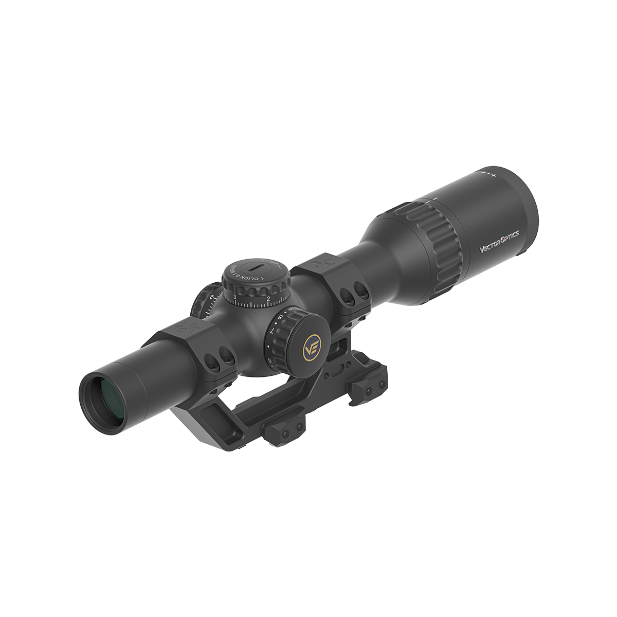 1-8x LPVO | Continental x8 1-8x24i ED Fiber Reticle .338 LPVO SFP Rifle Scope (SCOC-45) | Target Shooting