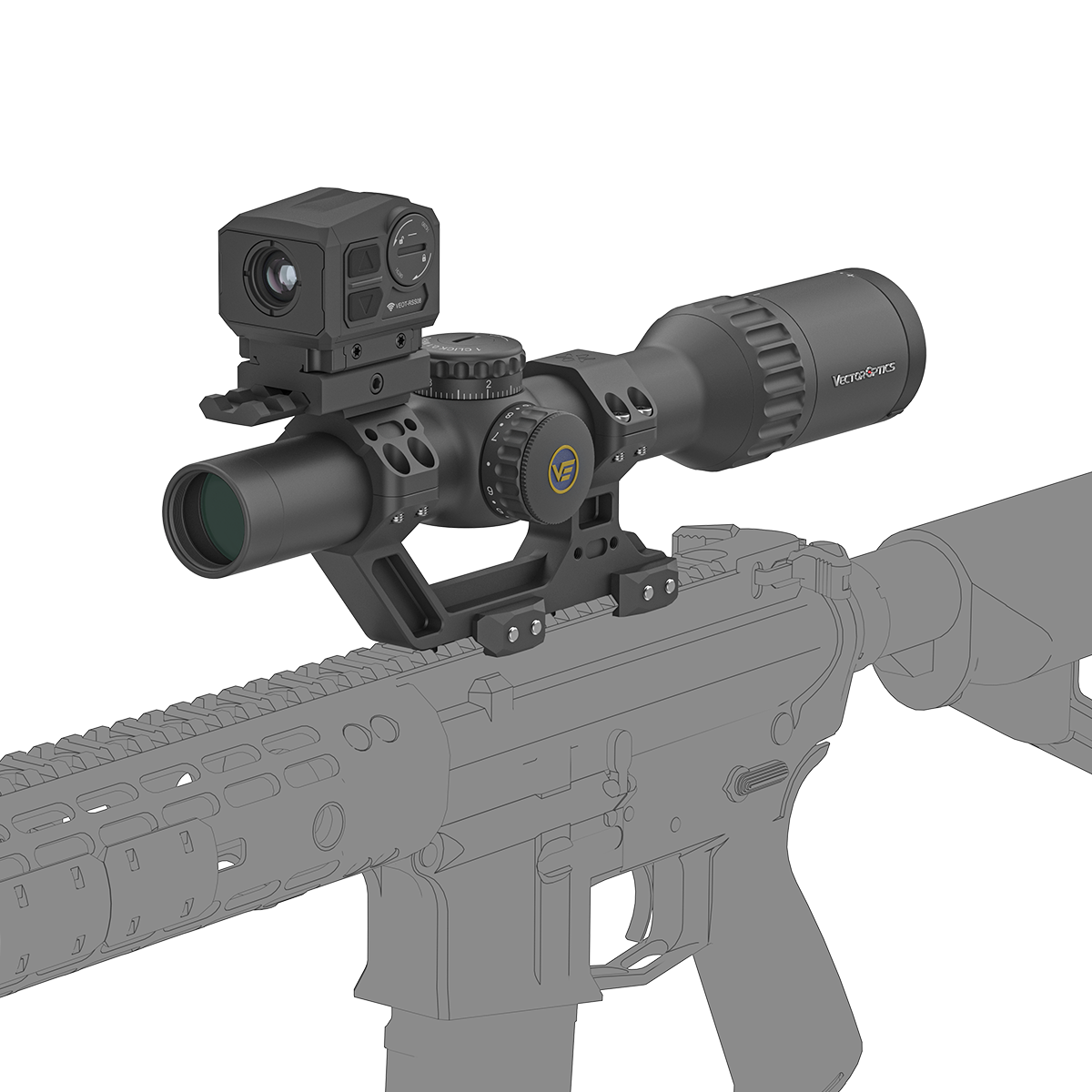 1-8x LPVO | Continental x8 1-8x24i ED Fiber Reticle .338 SFP IPSC Rifle Scope (SCOC-45) | Target Shooting