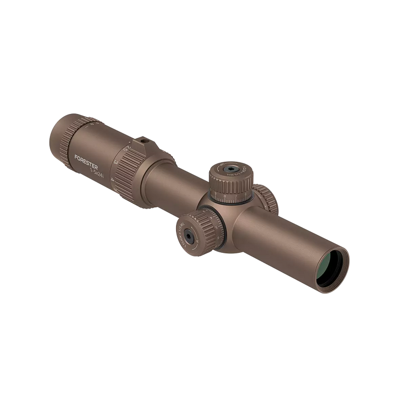 Load image into Gallery viewer, Forester 1-5x24i Fiber SFP LPVO Coyote FDE Rifle Scope (SCOC-55)
