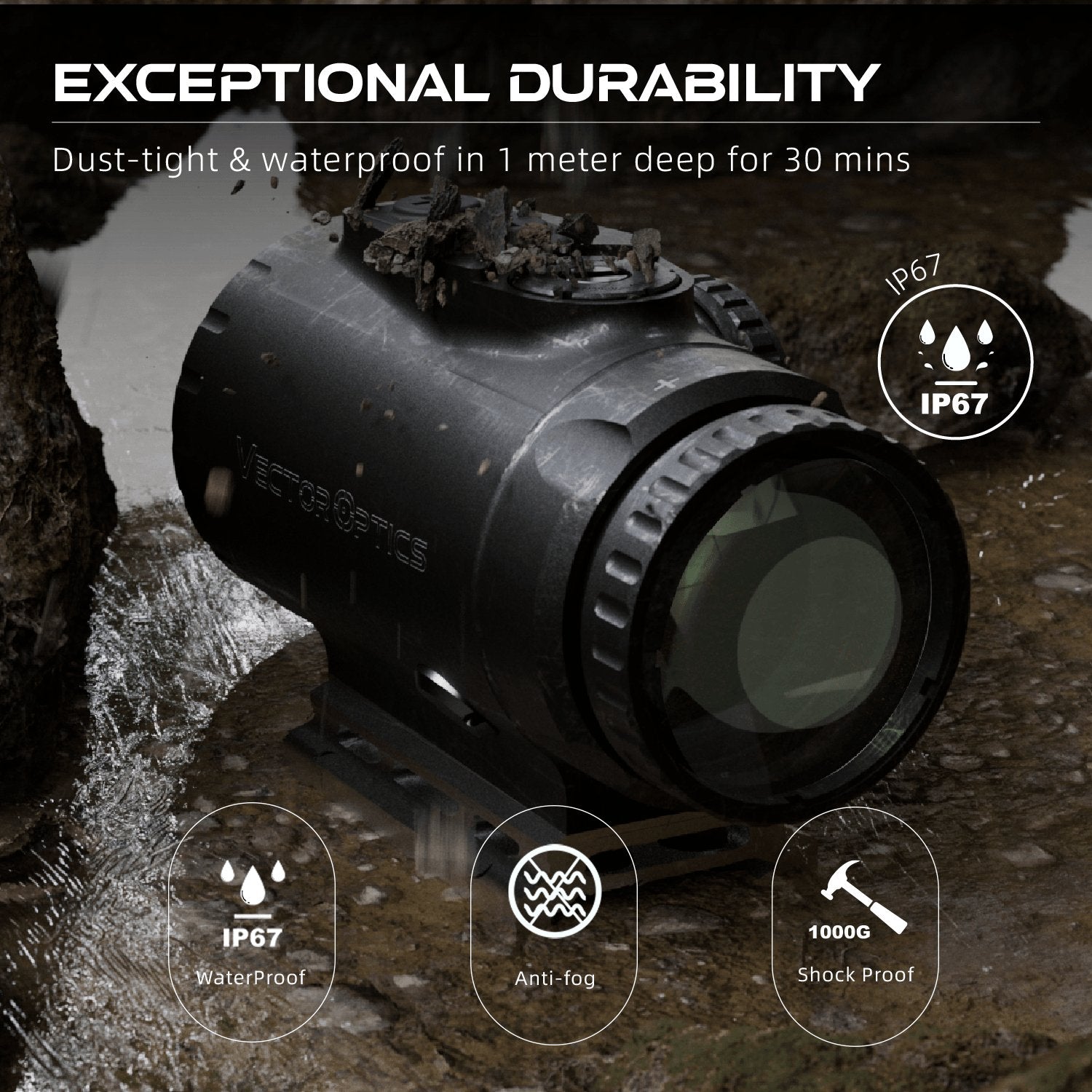 Paragon 3x18 Compact Prism Scope - Vector Optics US Online Store