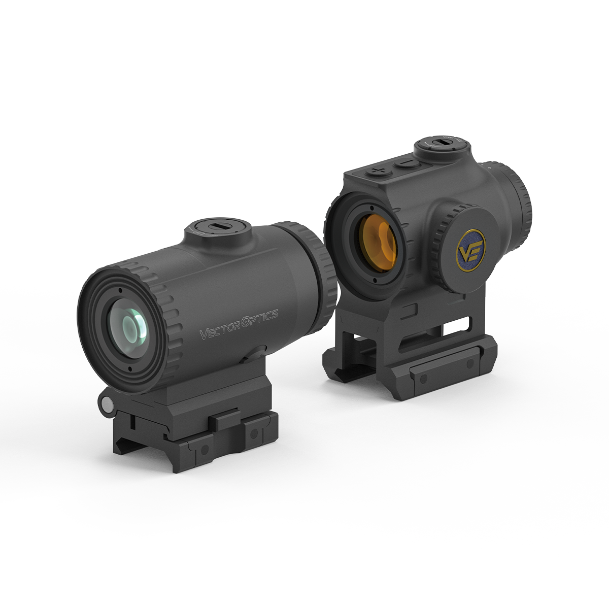 Red & Green Reticle | Paragon 1x18 Mini Green Reticle Prism Scope (SCPS-M10)