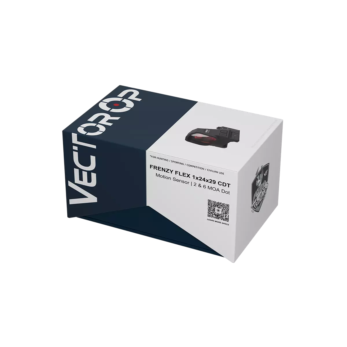 For GLOCK® 43X/48 | Frenzy FLEX 24x29 Large Window CDT 2&6MOA MGT Red Dot Sight (SCRD-C77) | IPSC & USPSA