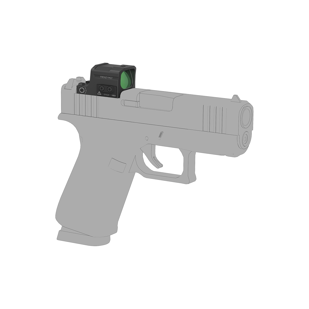 Multi-Reticle Green Dot | Frenzy FA 17x20 GMR Green Dot Sight EDC (SCRD-GM68) 