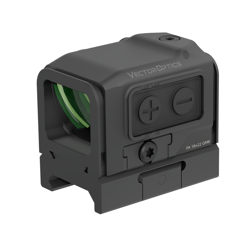 Load image into Gallery viewer, 3 MOA Green Dot | Frenzy FA 18x22 GMR Enclosed Green Dot Sight (SCRD-GM75) | IPSC
