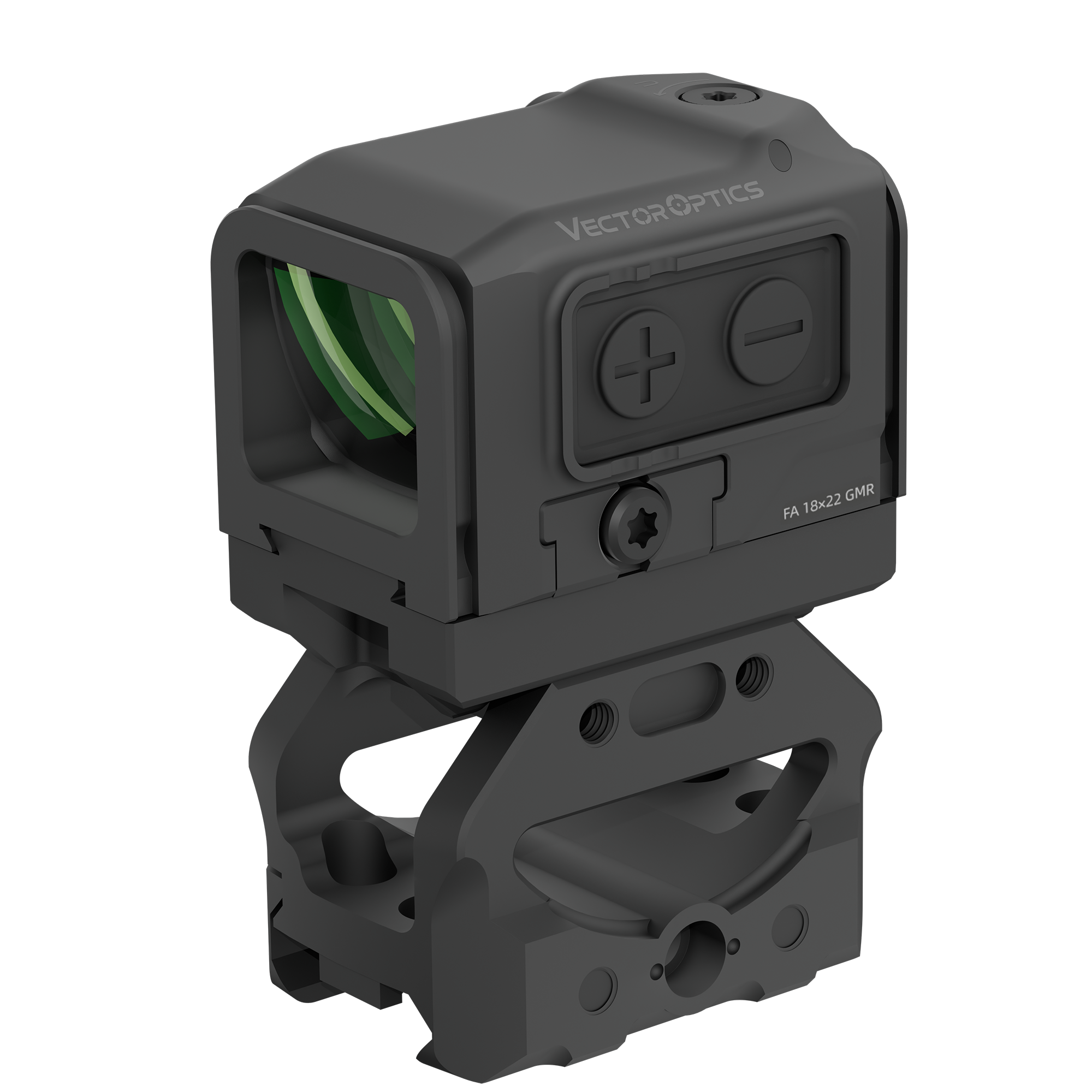 3 MOA Green Dot | Frenzy FA 18x22 GMR Enclosed Green Dot Sight (SCRD-GM75) | IPSC